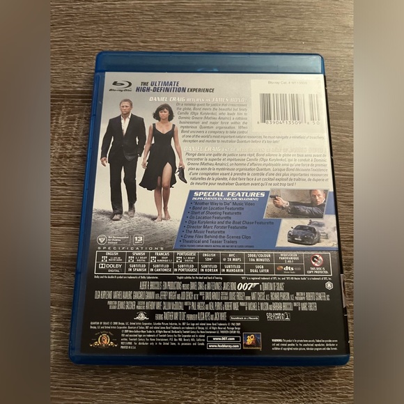 📀 3/$15 or 4/$20 📀 Quantum of Solace Bluray - Picture 2 of 3